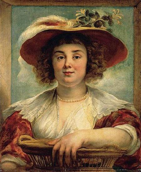 Jacob Jordaens Portrait of the Artist's Daughter Elizabeth France oil painting art